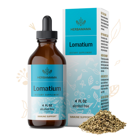 Lomatium Liquid Extract - 4 Fl. Oz Bottle