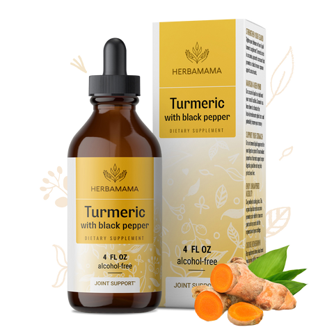 Turmeric with Black Pepper Liquid Extract - 4 Fl. Oz Bottle