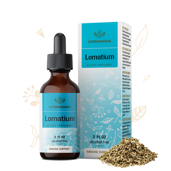 Lomatium Liquid Extract - 2 Fl. Oz Bottle