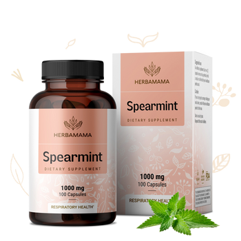 Spearmint Supplement - 100 Capsules