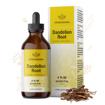 Dandelion Root Liquid Extract - 4 Fl. Oz Bottle