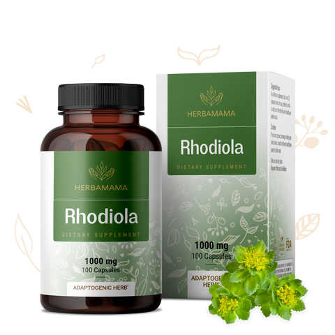 Rhodiola Supplement - 100 Capsules