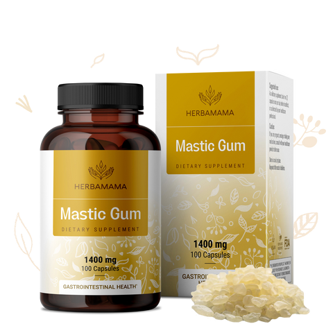 Mastic Gum Supplement - 100 Capsules