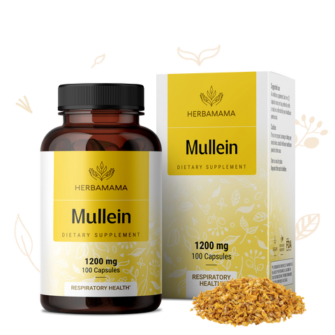 Mullein Supplement - 100 Capsules