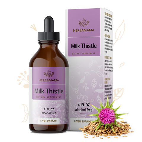 Milk Thistle Liquid Extract - 4 Fl. Oz Bottle