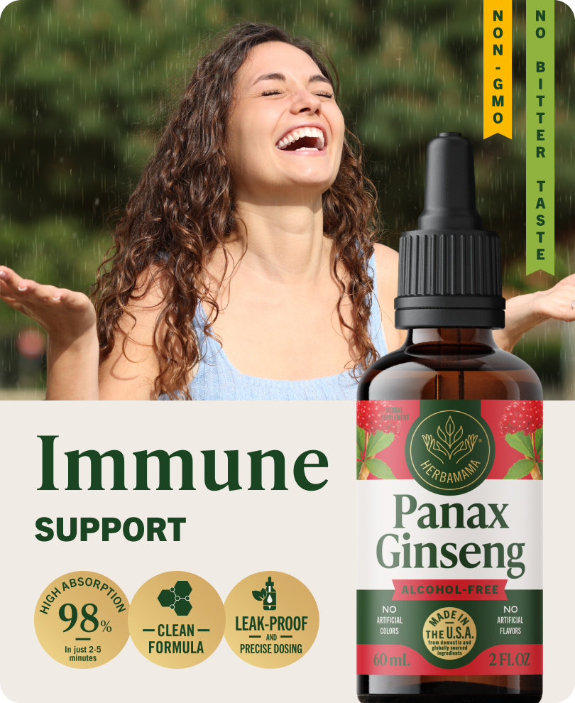 Panax Ginseng Drops - 2 Fl. Oz. Bottle