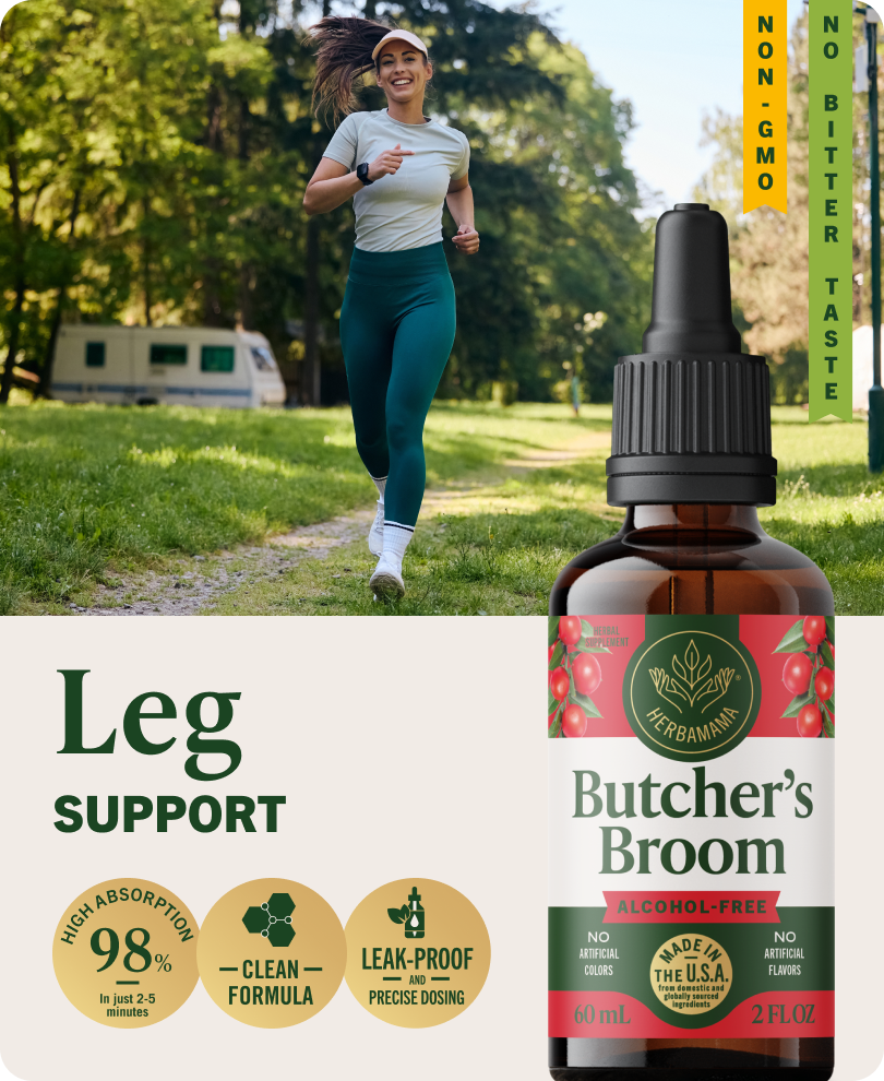 Butcher's Broom Drops - 2 Fl. Oz. Bottle