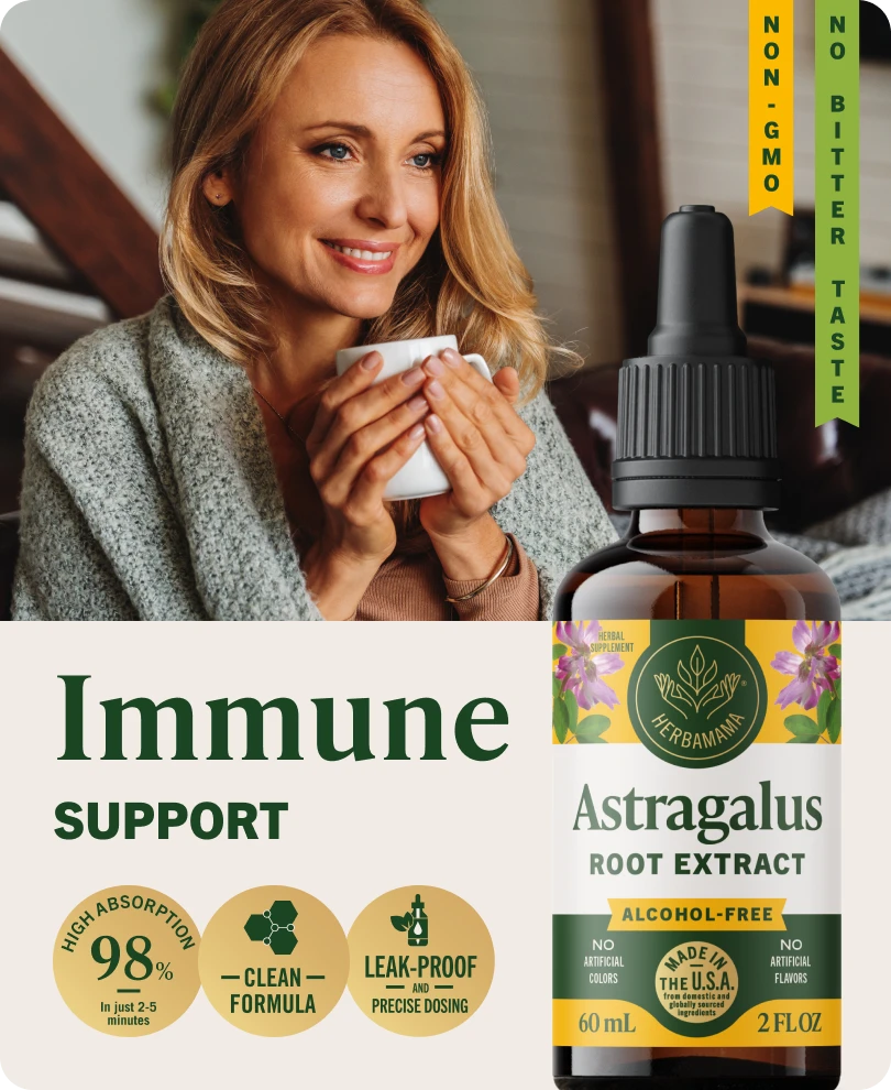 Astragalus Root Extract Drops - 2 Fl. Oz. Bottle