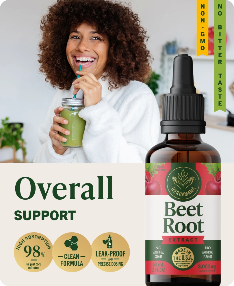 Beet Root Drops - 2 Fl. Oz. Bottle