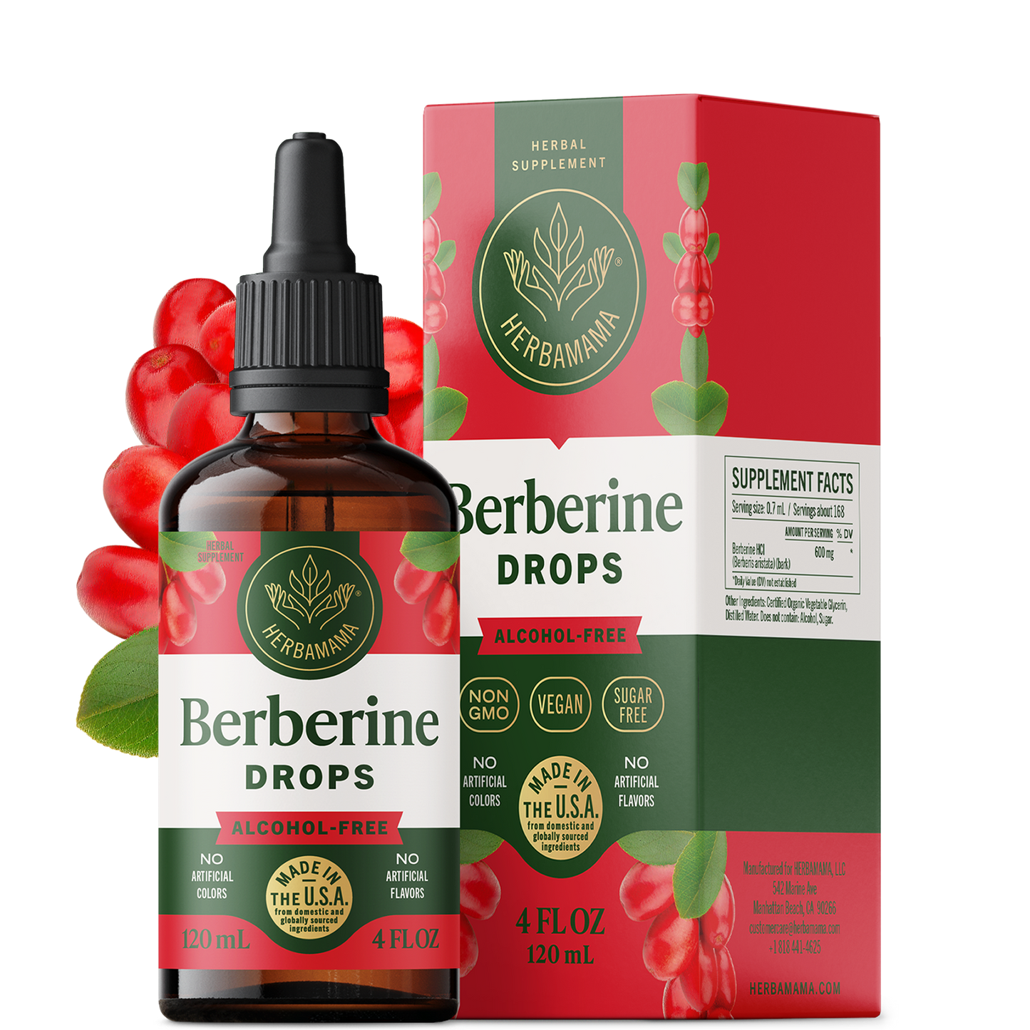 Berberine Drops - 4 Fl. Oz. Bottle
