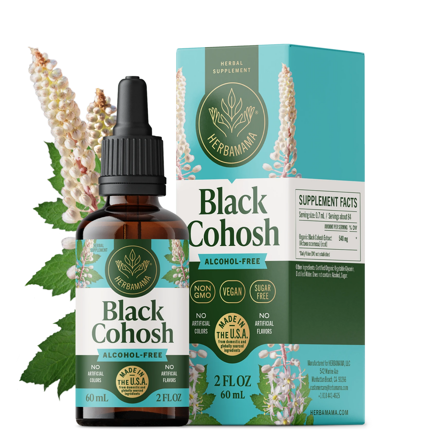 Black Cohosh Drops - 2 Fl. Oz. Bottle