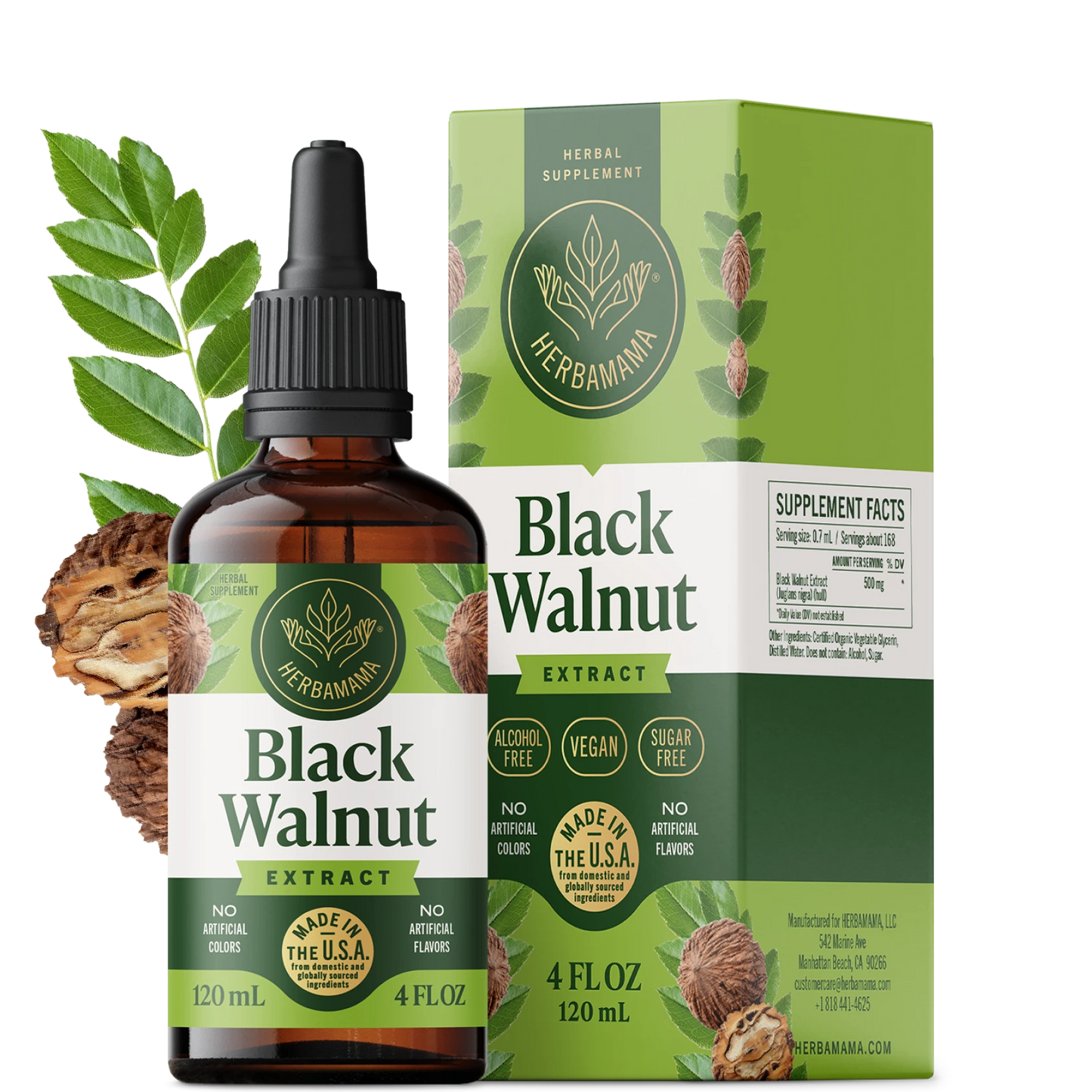 Black Walnut Drops - 4 Fl. Oz. Bottle