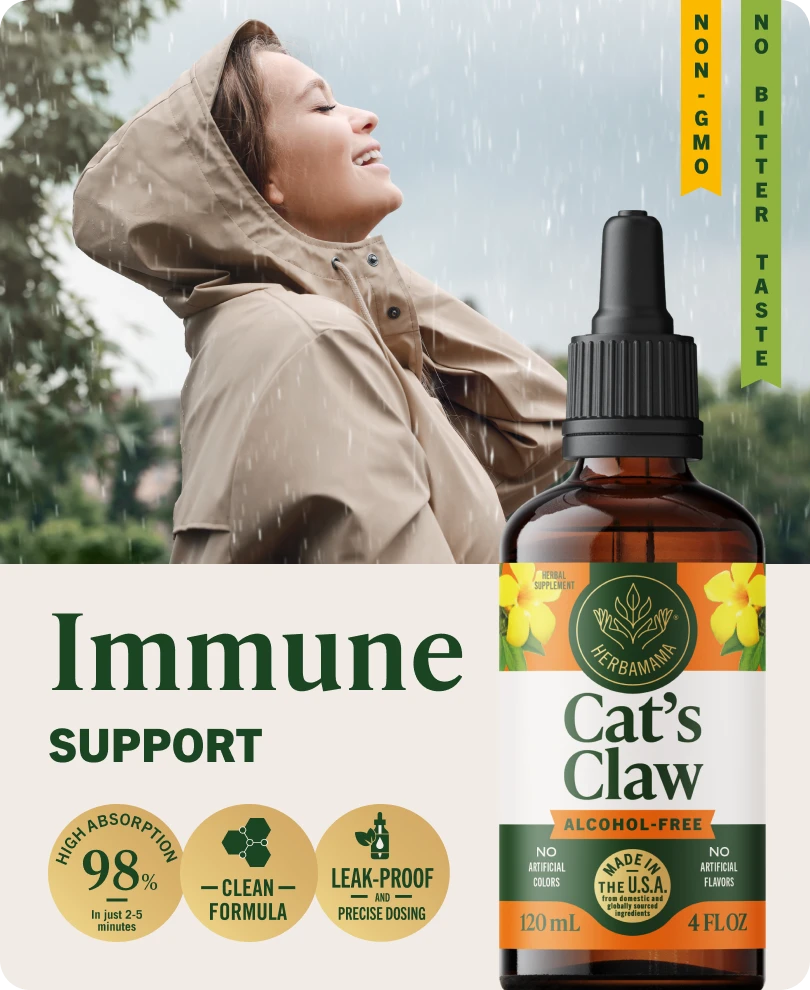 Cat’s Claw Drops - 4 Fl. Oz. Bottle