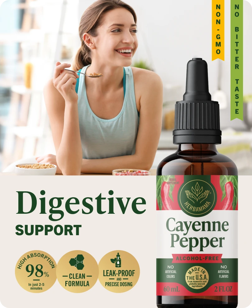 Cayenne Pepper Drops - 2 Fl. Oz. Bottle