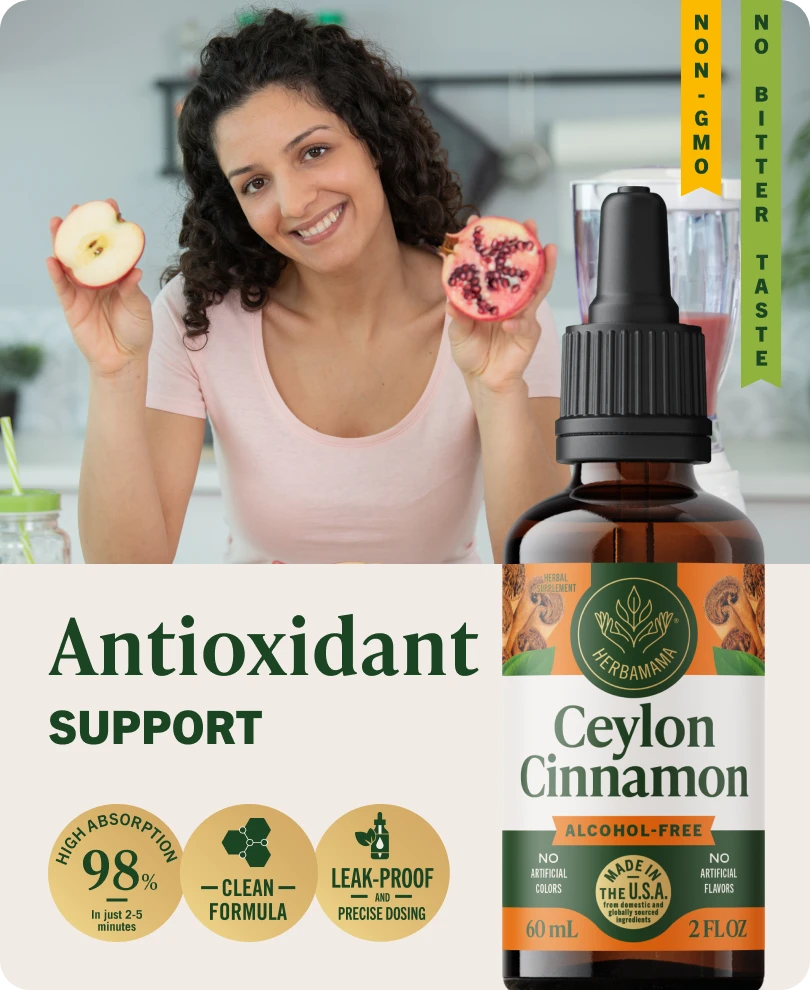 Ceylon Cinnamon Drops - 2 Fl. Oz. Bottle