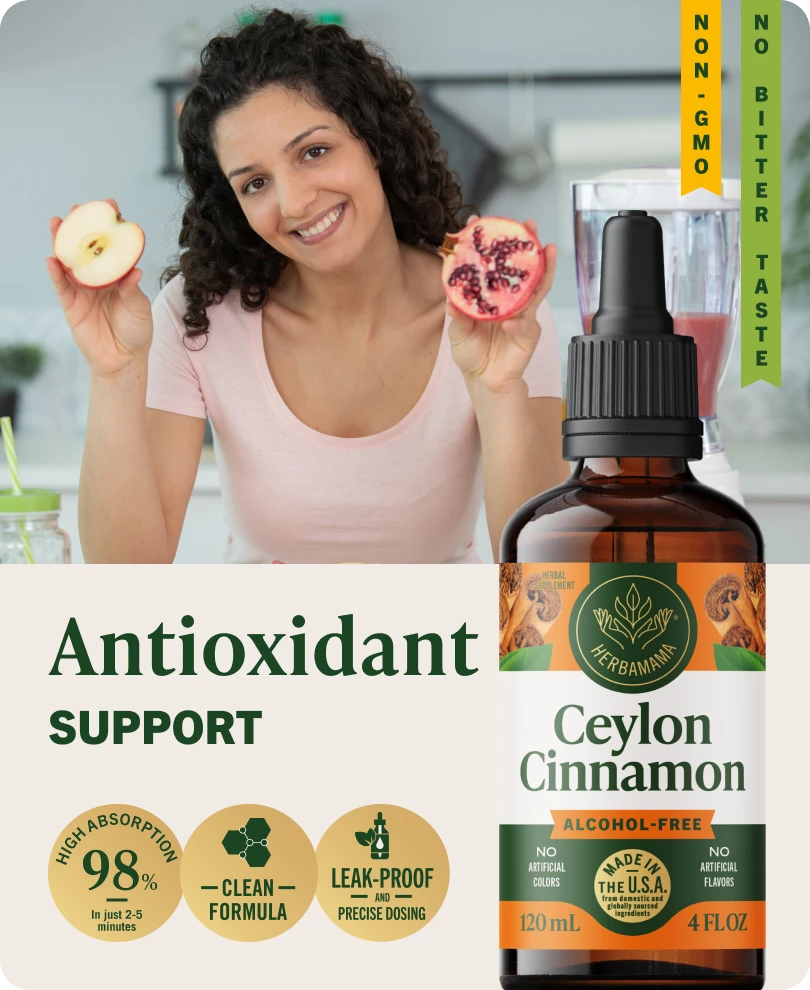 Ceylon Cinnamon Drops - 4 Fl. Oz. Bottle