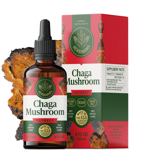 Chaga Mushroom Drops - 4 Fl. Oz. Bottle