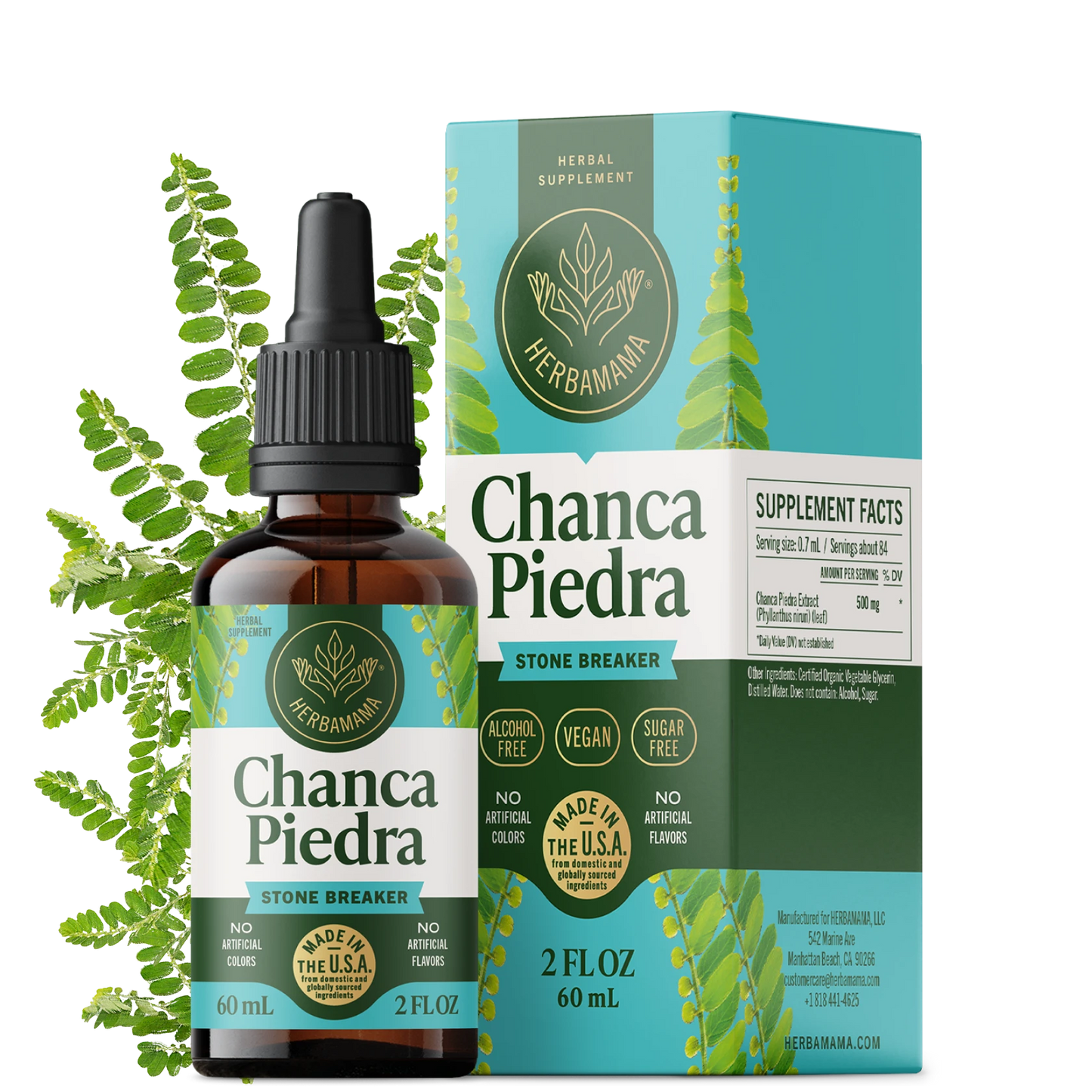 Chanca Piedra Stone Breaker Drops - 2 Fl. Oz. Bottle