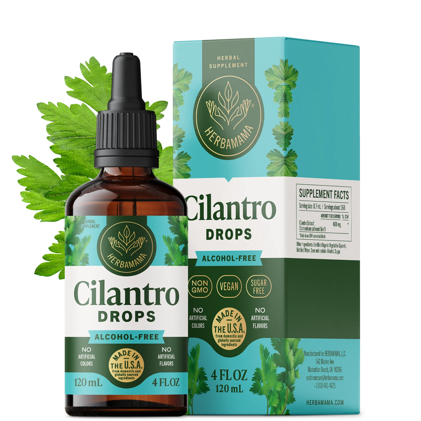 Cilantro Drops - 4 Fl. Oz. Bottle
