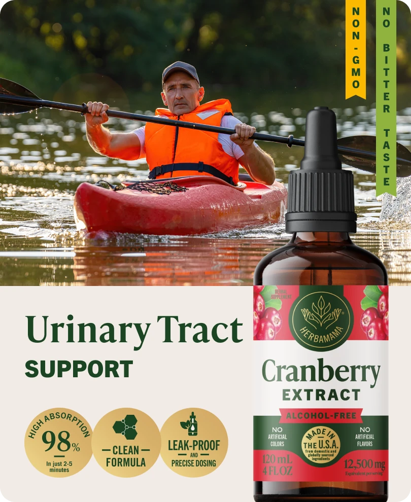 Cranberry Extract Drops - 4 Fl. Oz. Bottle