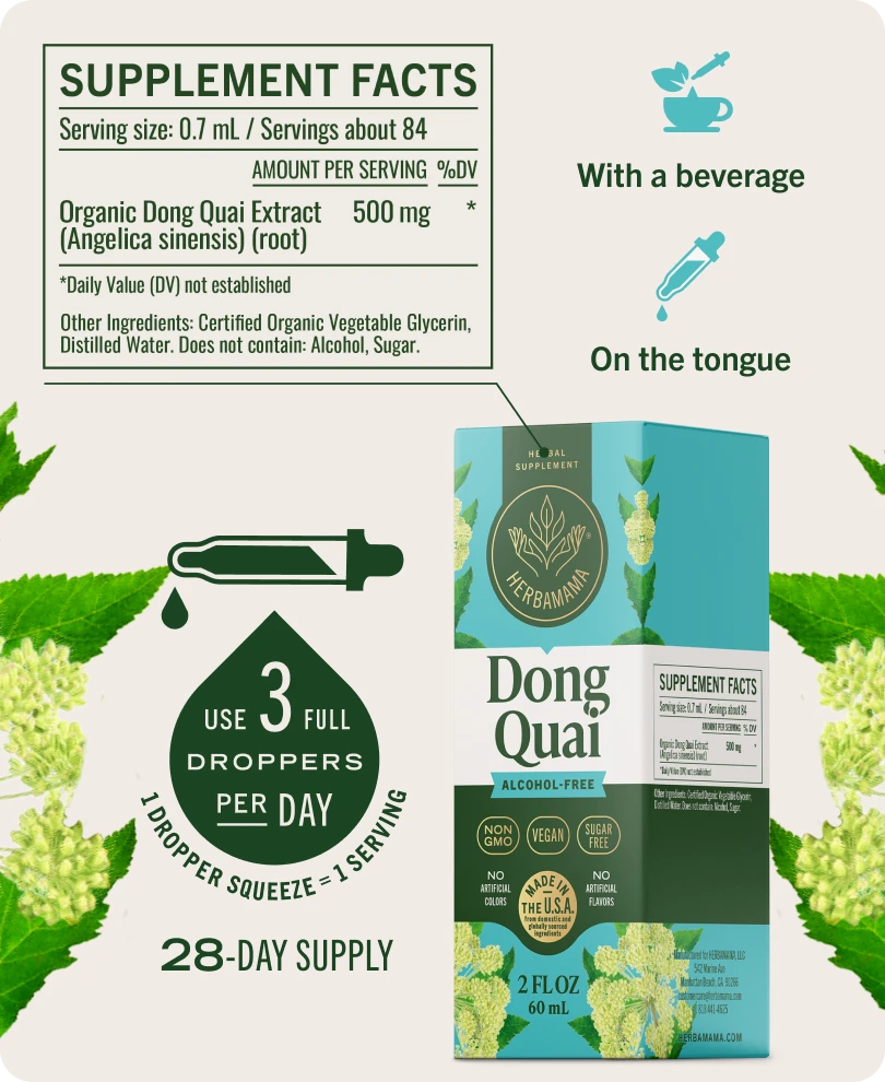 Dong Quai Drops - 2 Fl. Oz. Bottle