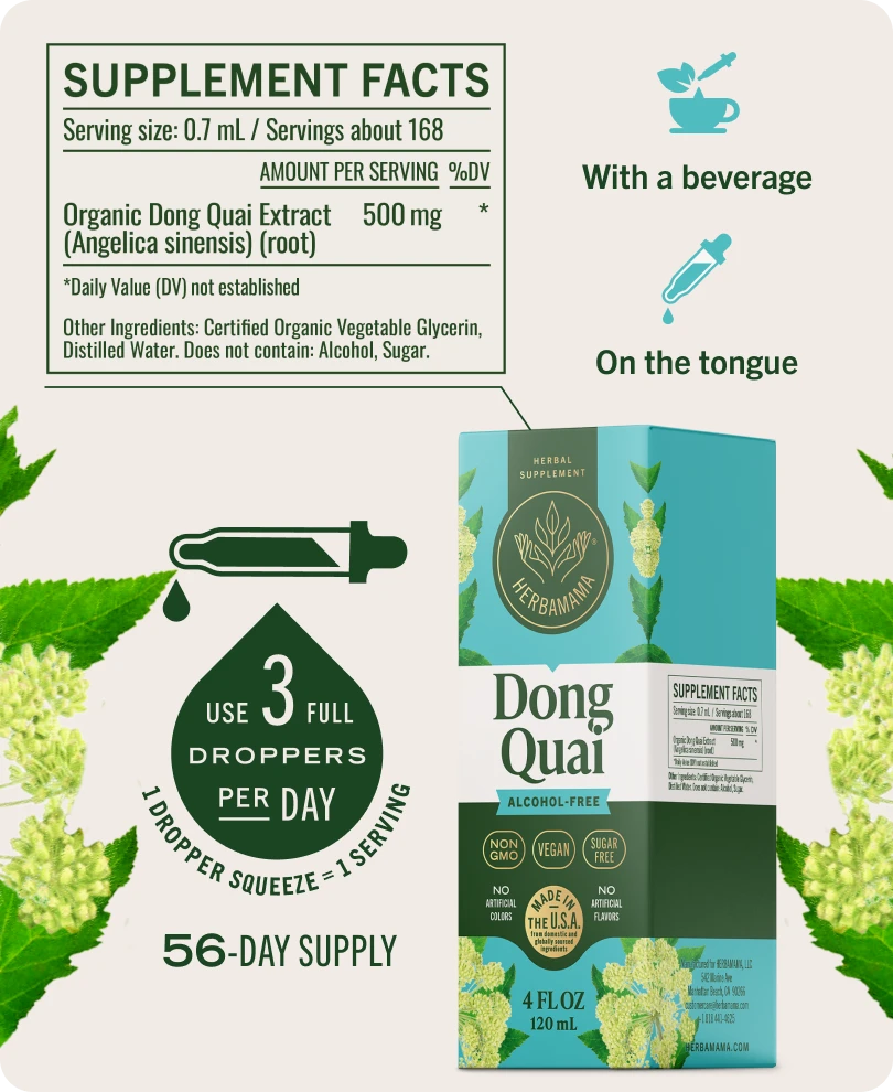 Dong Quai Drops - 4 Fl. Oz. Bottle
