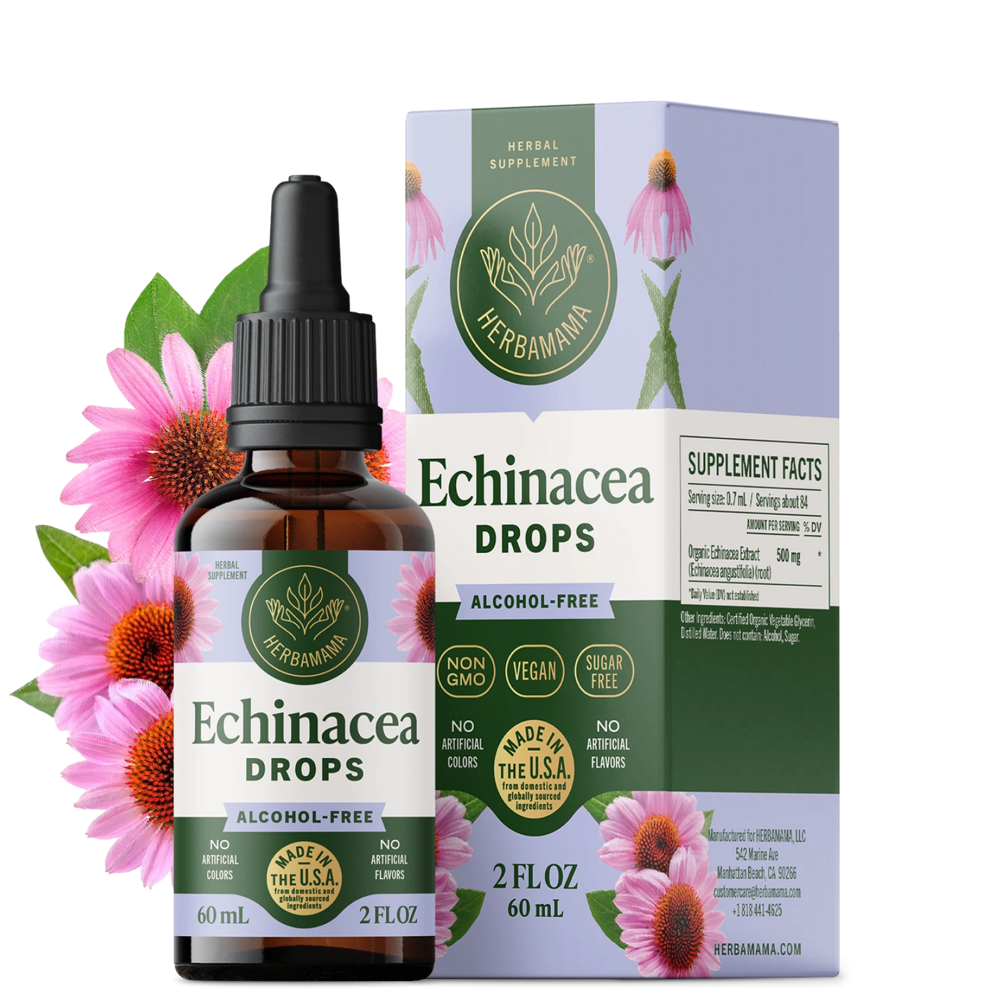 Echinacea Drops - 2 Fl. Oz. Bottle