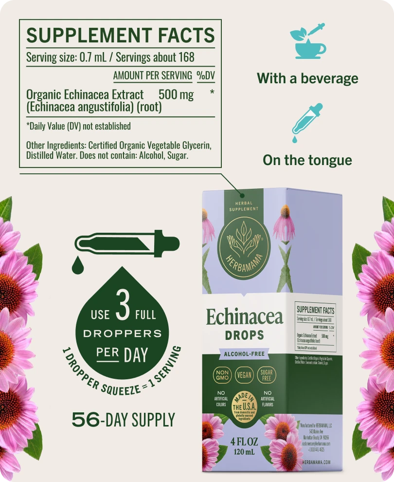 Echinacea Drops - 4 Fl. Oz. Bottle