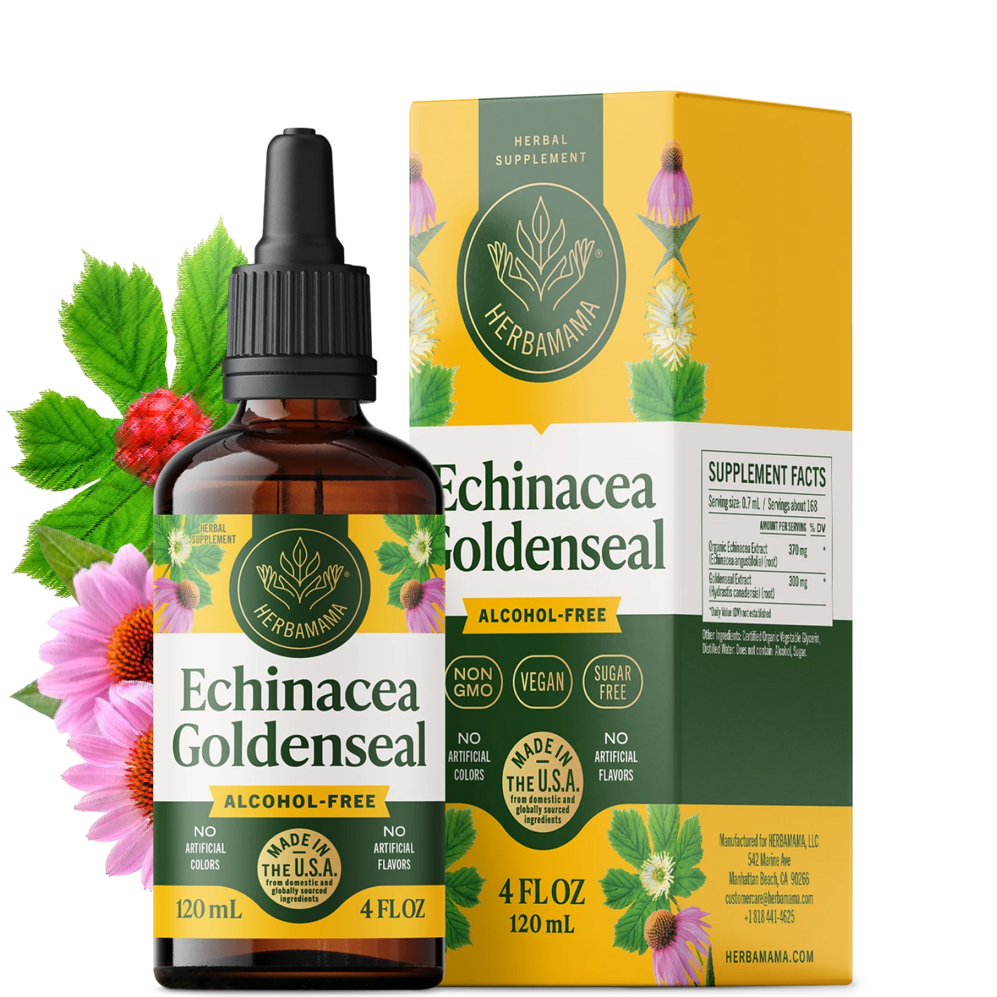 Echinacea Goldenseal Drops - 4 Fl. Oz. Bottle