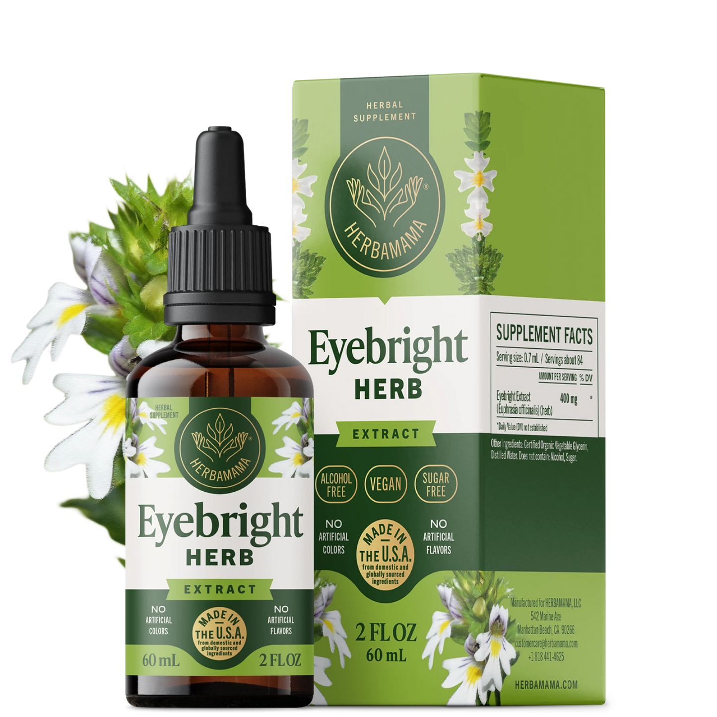 Eyebright Herb Drops - 2 Fl. Oz. Bottle