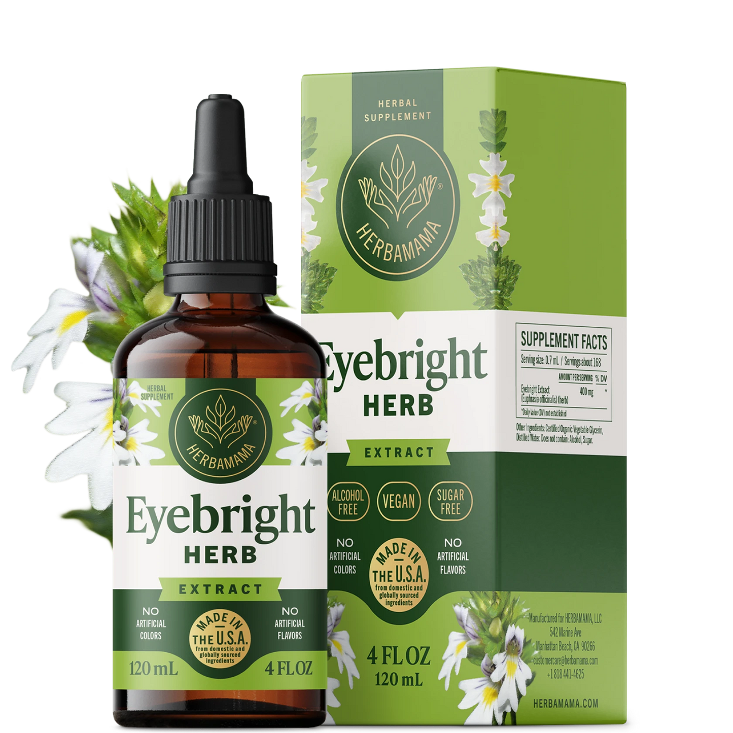 Eyebright Herb Drops - 4 Fl. Oz. Bottle