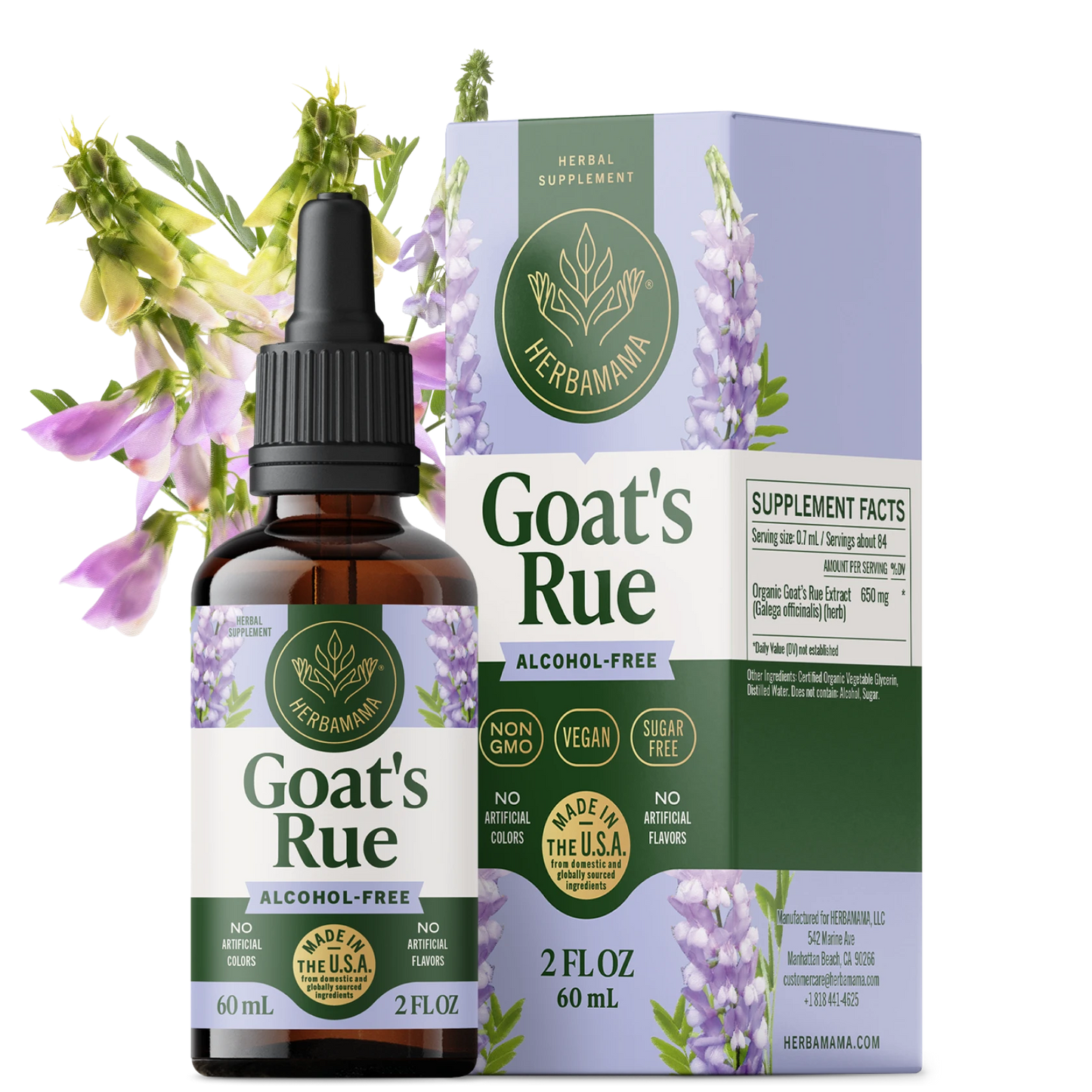 Goat's Rue Drops - 2 Fl. Oz. Bottle