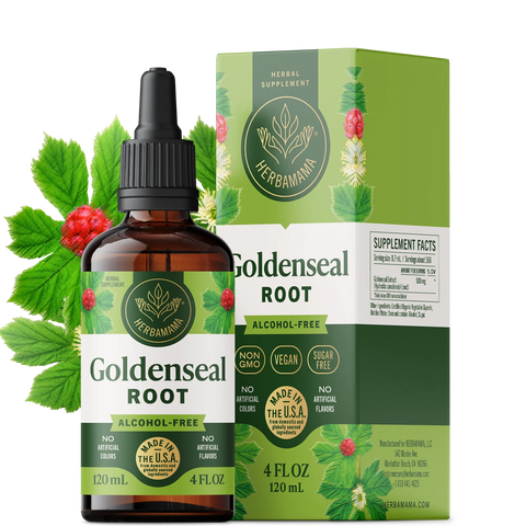 Goldenseal Root Drops - 4 Fl. Oz. Bottle