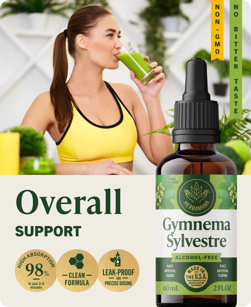 Gymnema Sylvestre Drops - 2 Fl. Oz. Bottle
