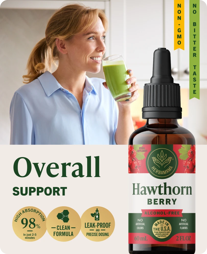 Hawthorn Berry Drops - 2 Fl. Oz. Bottle