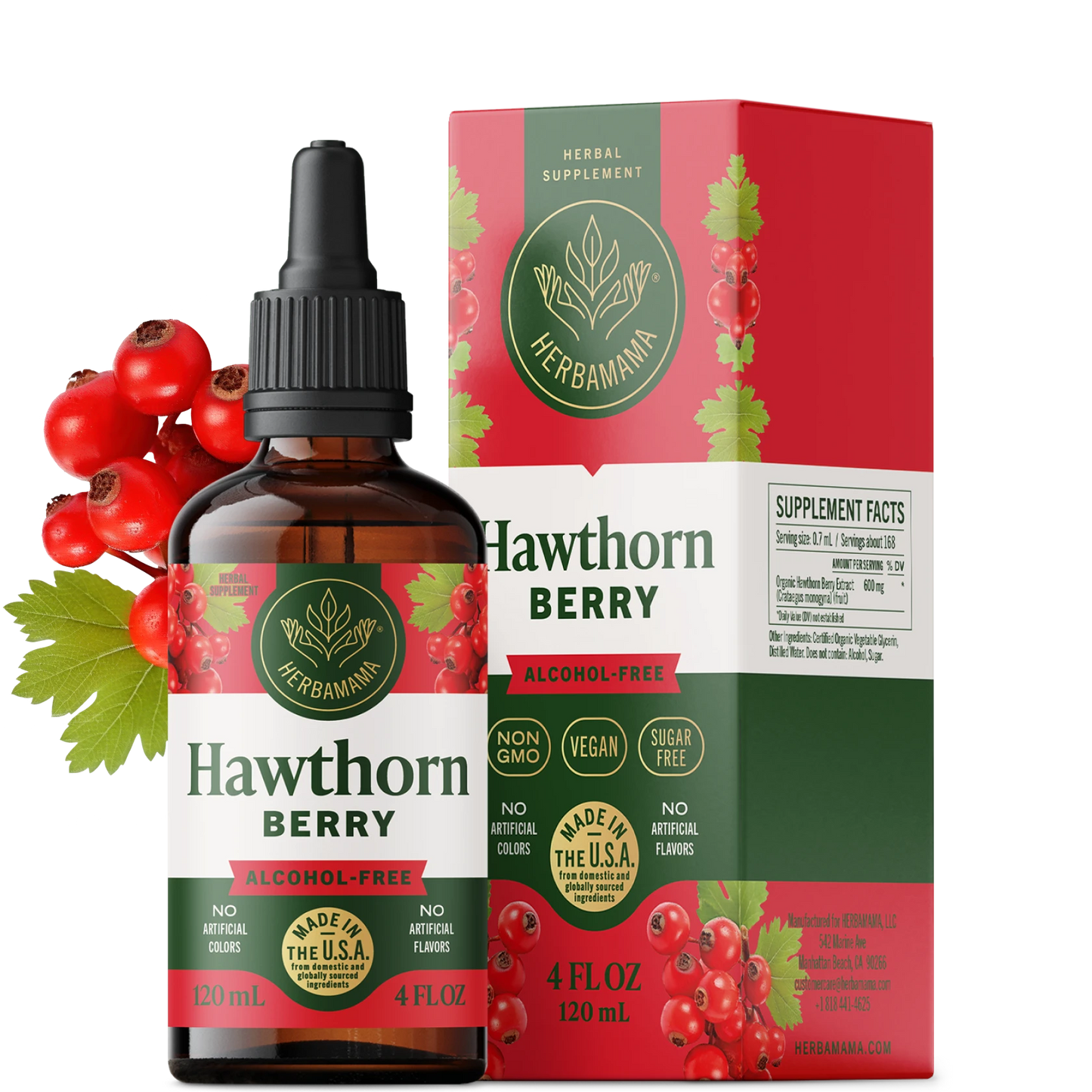 Hawthorn Berry Drops - 4 Fl. Oz. Bottle