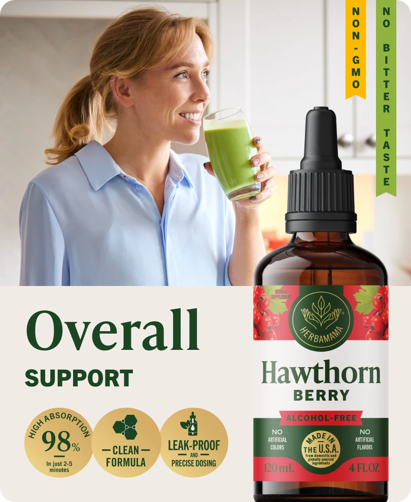 Hawthorn Berry Drops - 4 Fl. Oz. Bottle