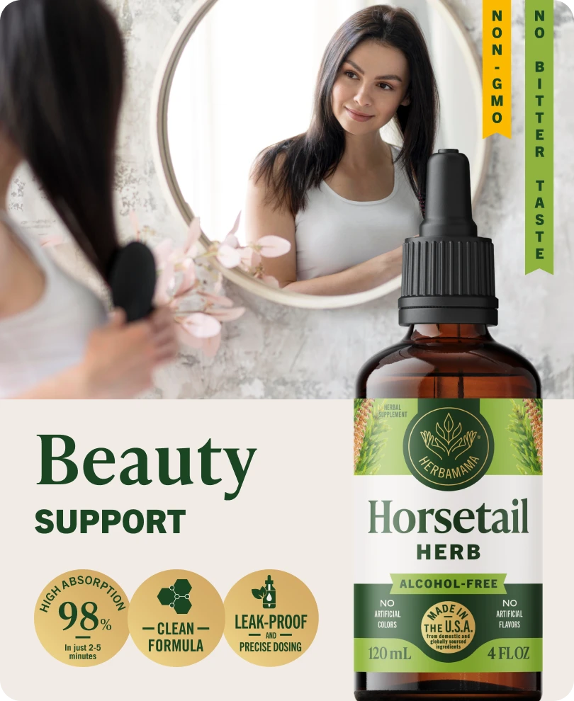 Horsetail Herb Drops - 4 Fl. Oz. Bottle