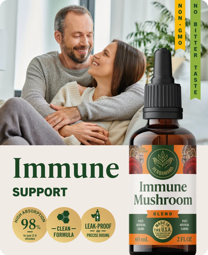 Immune Mushroom Drops - 2 Fl. Oz. Bottle