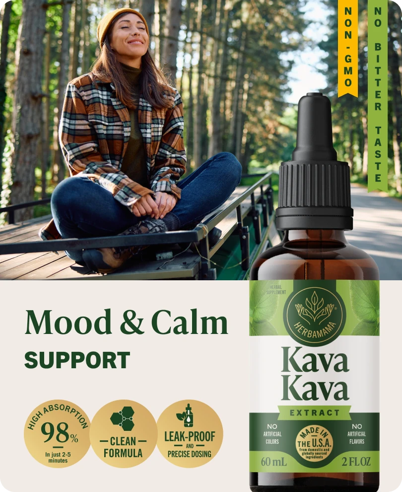 Kava Kava Drops - 2 Fl. Oz. Bottle