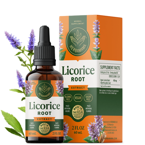 Licorice Root Drops - 2 Fl. Oz. Bottle