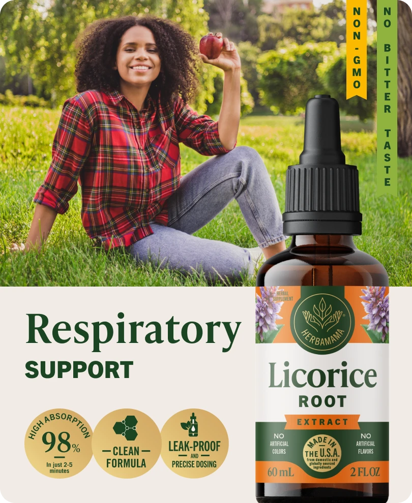 Licorice Root Drops - 2 Fl. Oz. Bottle