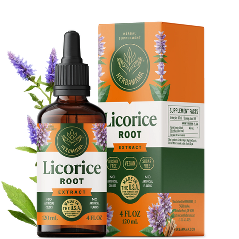 Licorice Root Drops - 4 Fl. Oz. Bottle