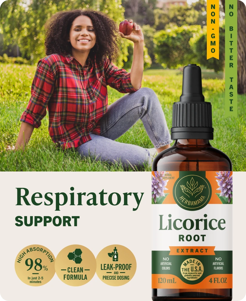 Licorice Root Drops - 4 Fl. Oz. Bottle