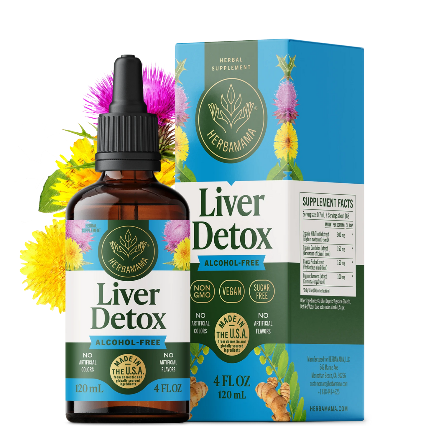 Liver Detox Drops - 4 Fl. Oz. Bottle