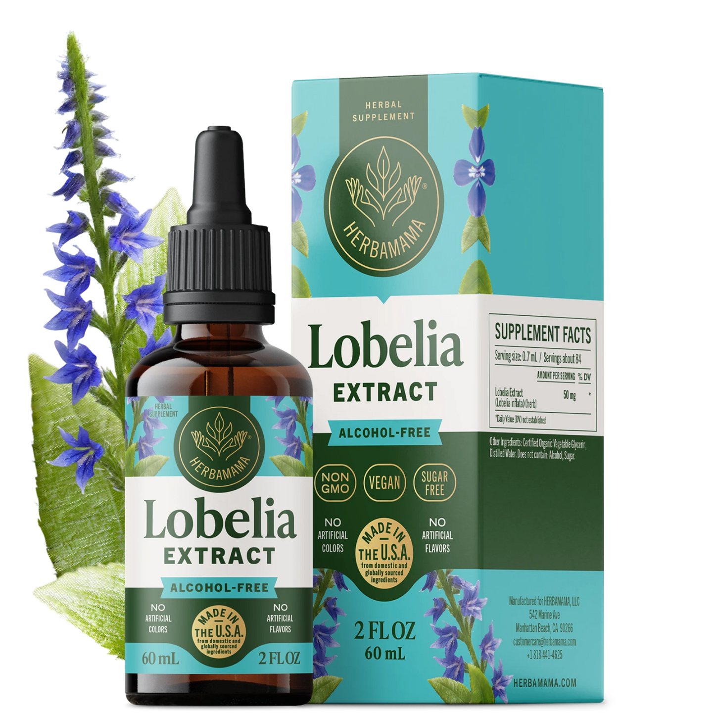 Lobelia Drops - 2 Fl. Oz. Bottle