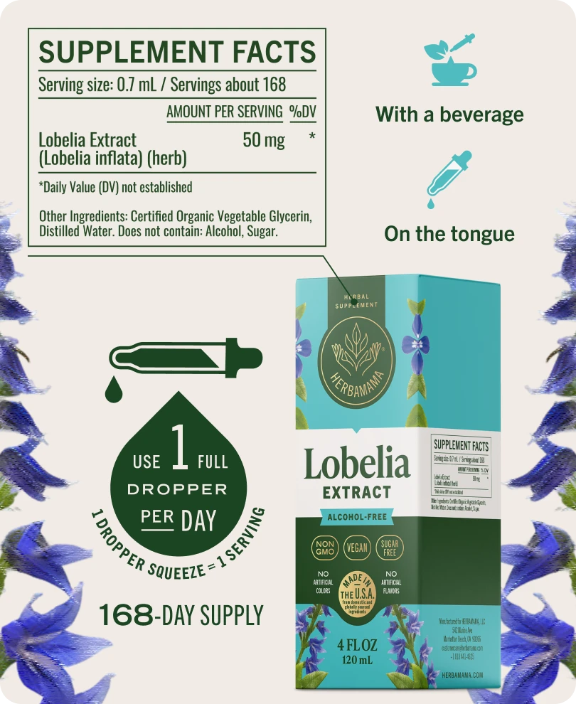 Lobelia Drops - 4 Fl. Oz. Bottle