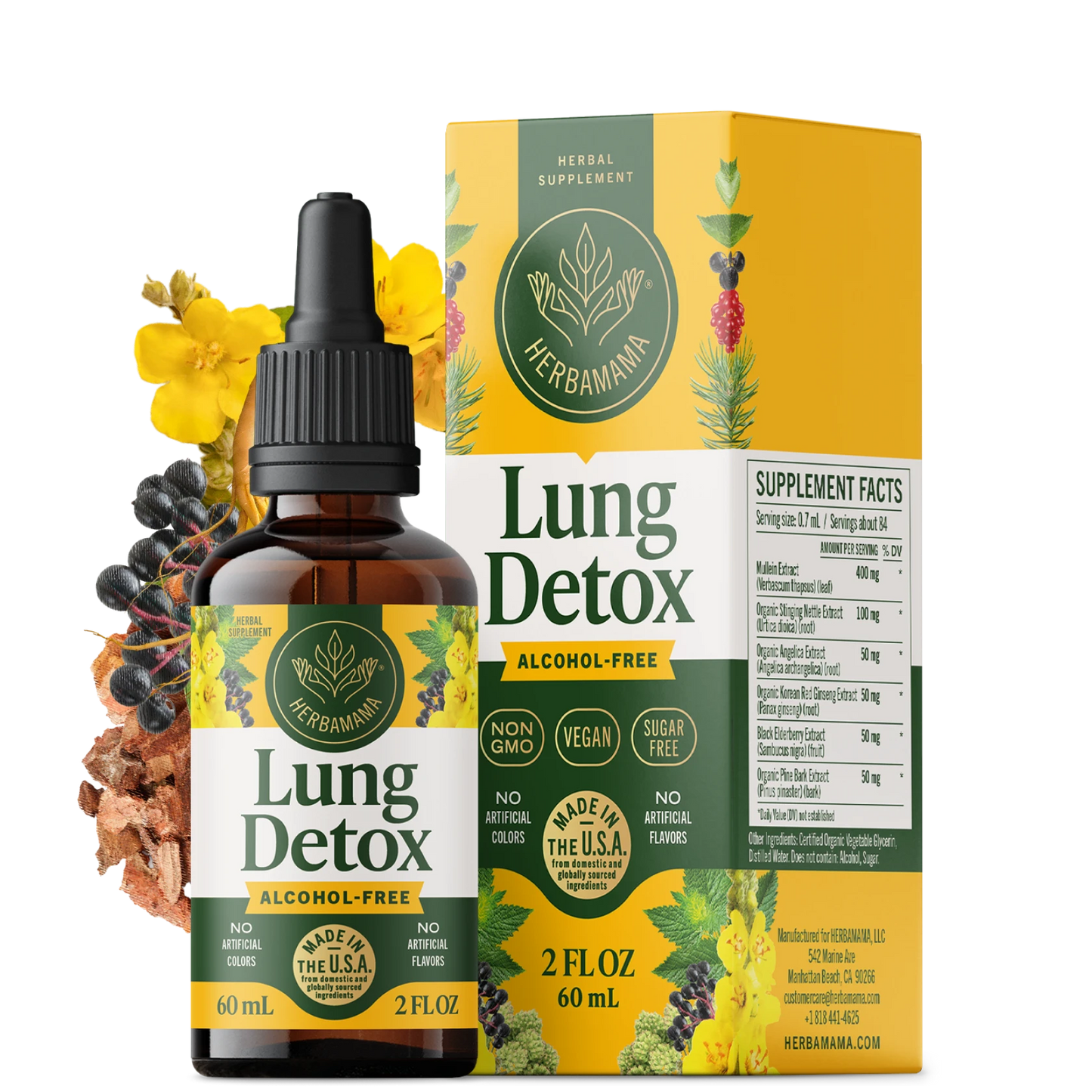 Lung Detox Drops - 2 Fl. Oz. Bottle