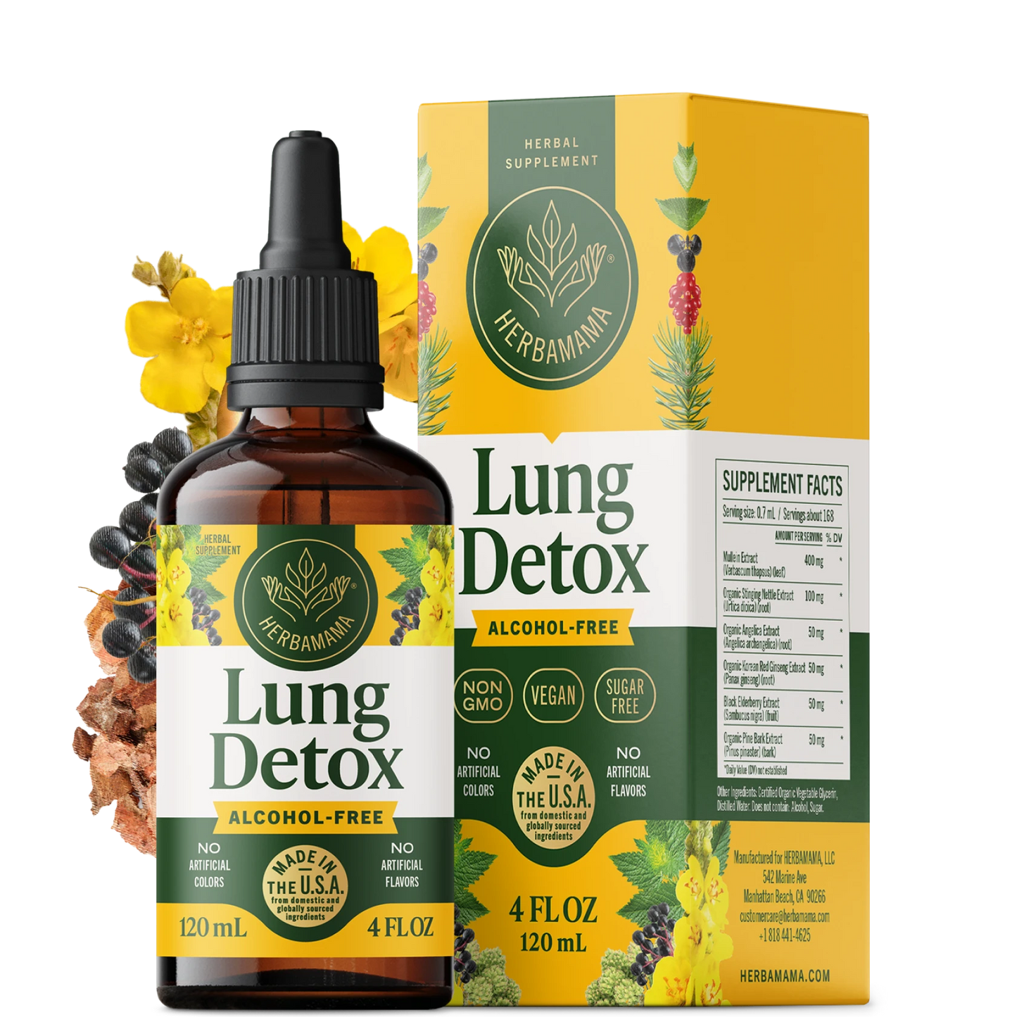 Lung Detox Drops - 4 Fl. Oz. Bottle