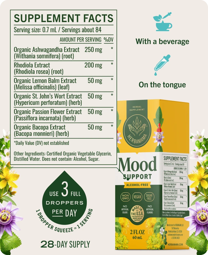 Mood Support Drops - 2 Fl. Oz. Bottle